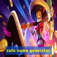 cute name generator